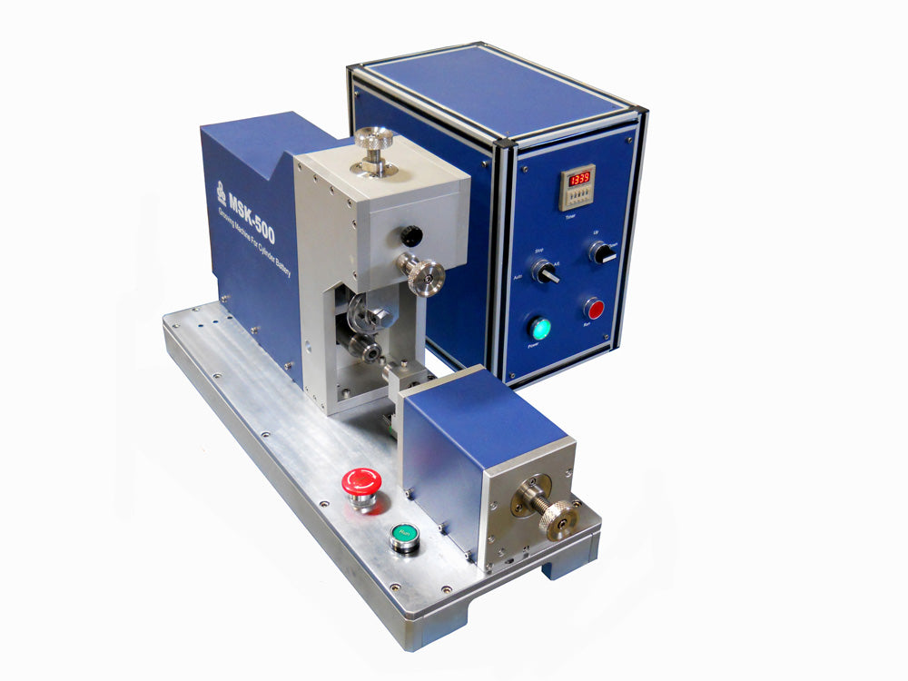 Desk-top Semi-Auto Grooving Machine for Various Cylinder Cell - MSK-500 Series