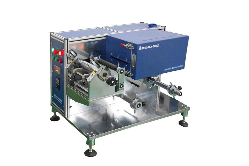 Compact Roll to Roll Coater w/ 160mm Max. Width & 6 Optional Coating Heads (Combination) - MSK-AFA-200