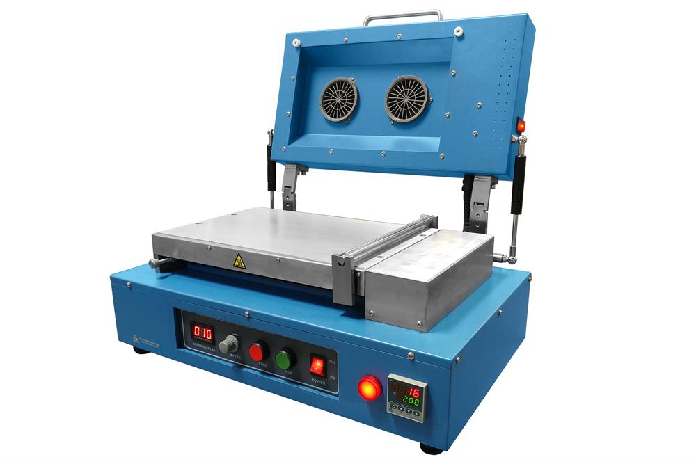 250°C Tape Casting Coater with Heated Vacuum Bed (250Wx400L mm) & Doctor Blade - MSK-AFA-H200A