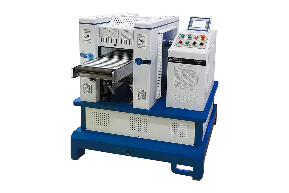 R2R Hot Rolling Press (12'' Wide, 200oC Max ) with Pressure Control Up to 15T - MSK-H2300-ER