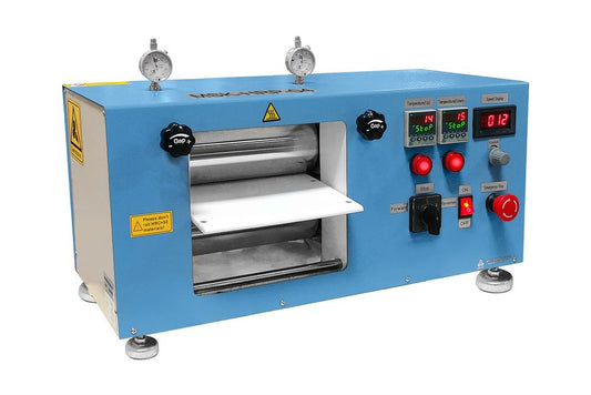 200C 8" Width Heated Rolling Press with Variable Speed (Ar Gas Compatible) - MSK-HRP-04