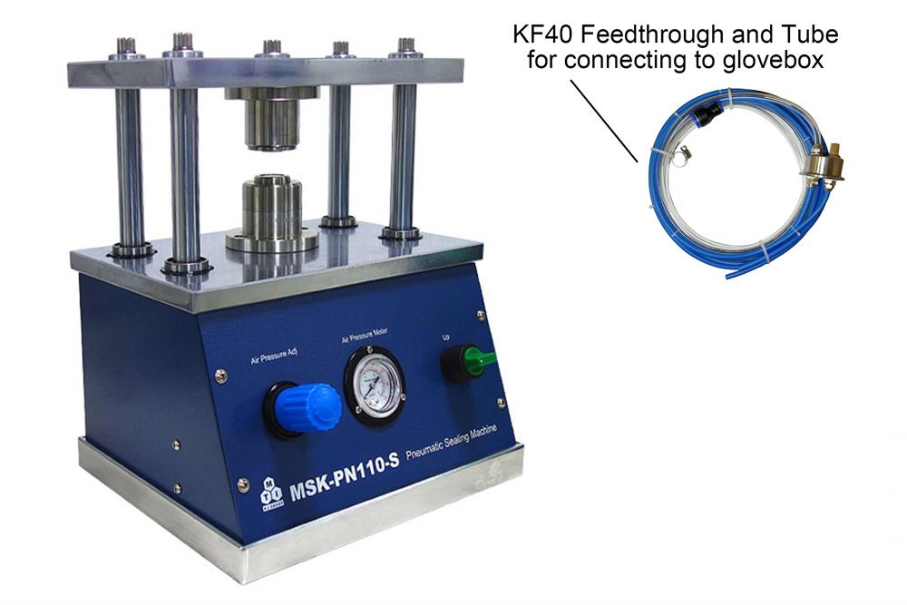 Gas Driven Decrimper for Disassembling CR20XX Series Coin Cells, Ar Gas Compatible ) - MSK-PN110-DS