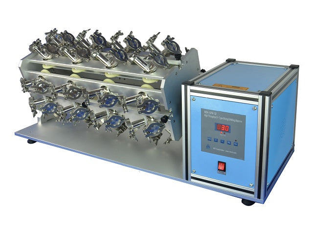 High Throughput V-Type Mixing Machine with 32 SS Tanks ( 50 ml each, Ar Gas Compatible) - MSK-SFM-32