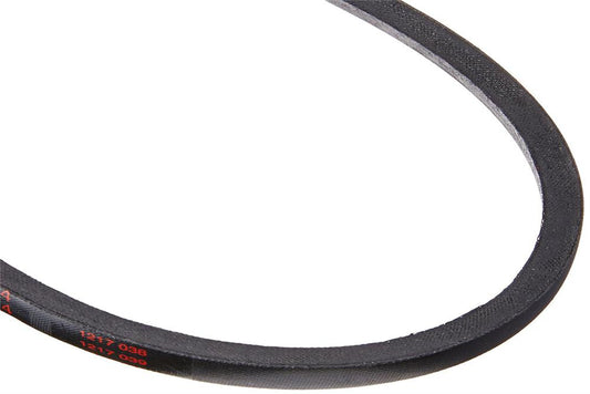 Rubber V-Belt, Wrapped, Black Inside length 500 mm, MTI-PD-Z500