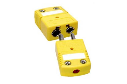 K Type Female Thermocouple Connector Mates with Standard Round Pin Male Male Connectors