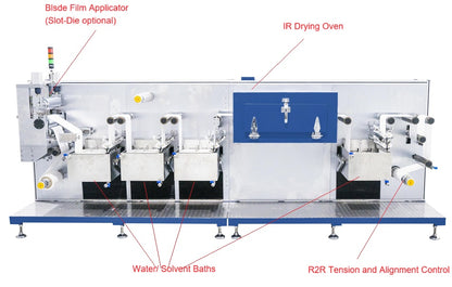 R2R Coating System With Phase-Inversion Water Baths For Membrane Fabrication - MSK-AFA-C300-CHGD