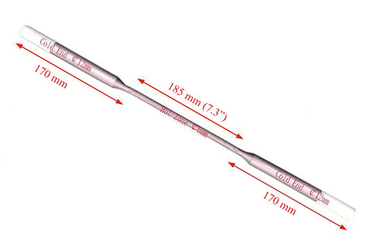 1800 Grade MoSi2 Heating Element (525 mm L) - HEL1800T525