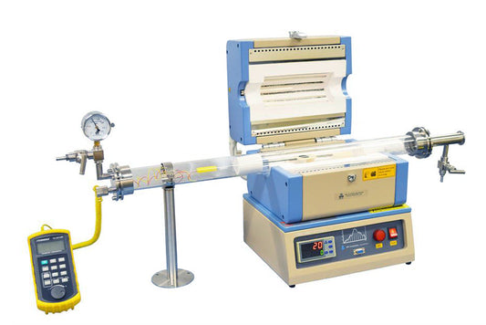 1200C Tube Furnace w/ Internal Sample Sliding by Magnet for DVD & RTP - OTF-1200X-S-DVD