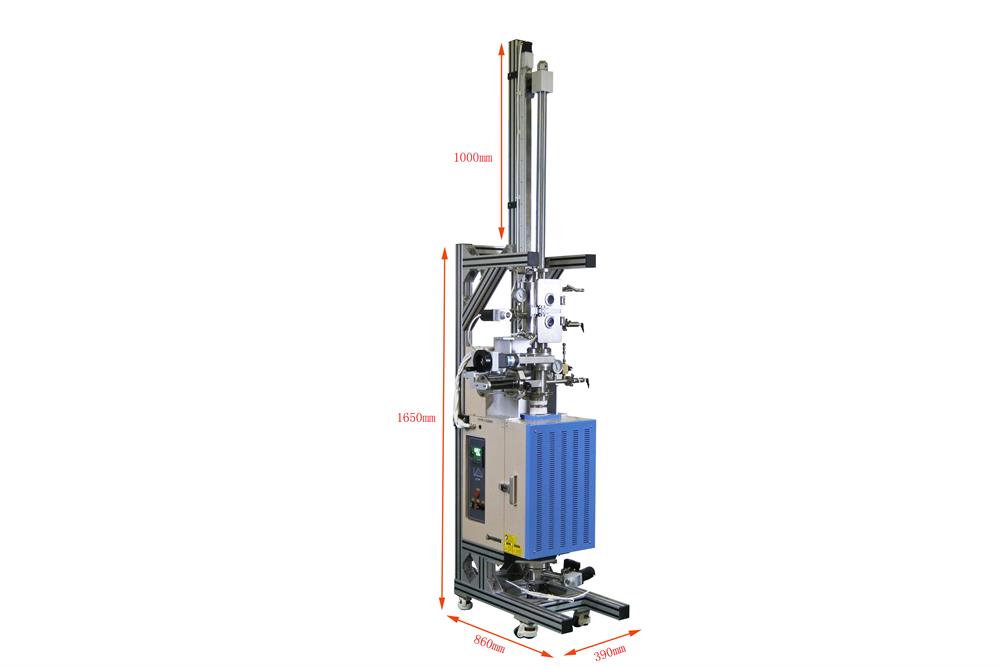 1200 Vertical Automatic Gas Quenching Tube Furnace(60mm ) - OTF-1200X-VGQ-60