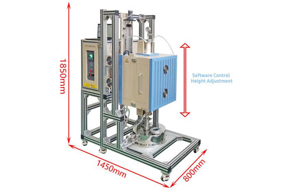 1600°C Macro TGA with Vacuum and Atmosphere Controlled - OTF-1600X-TGA