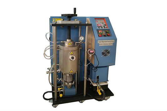 Vacuum Rapid Heated Pressing Furnace up to 1600C & 50 Mpa with 0.5" Graphite Die - OTF-1700X-RHP4