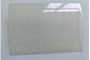 ITO Coated PEN Plastic Film, 0.125mm T x 72mm W x 105mm L, R: 12 ohm/sq, ITO layer=180 nm