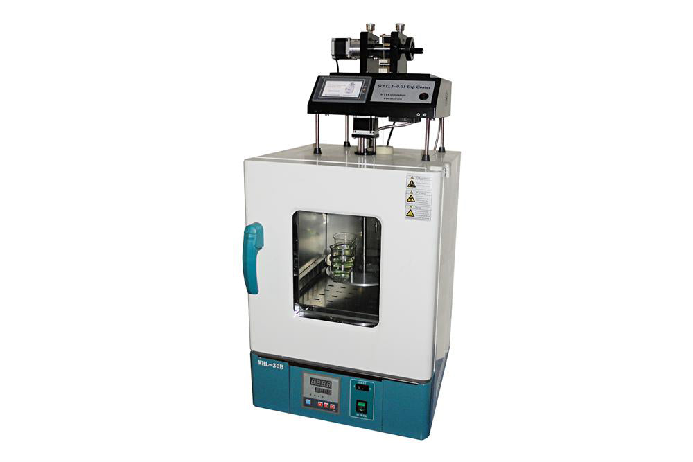 5-Position Programmable SILAR Coating Dip Coater with Heating Chamber 100C max. - PTL-OV5P