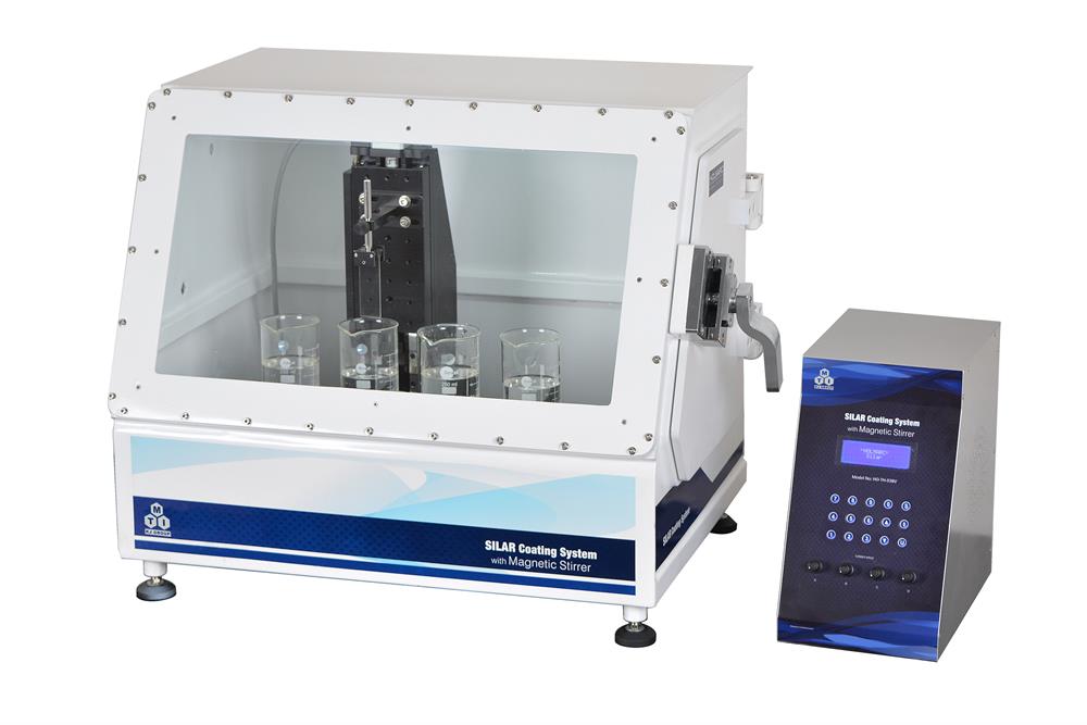 4 Position SILAR Coating System with Air-tight Chamber & Magnetic Stirrer - PTL-SC-4S-LD