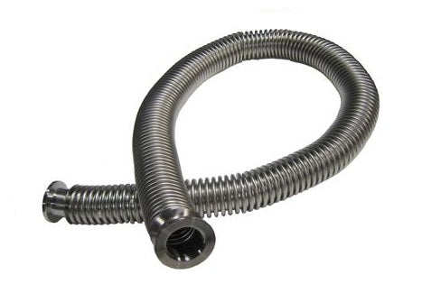 KF-16 Flexible Stainless Steel Vacuum Hose (Bellows), 1 meter - EQ-KF-Pipe-D16