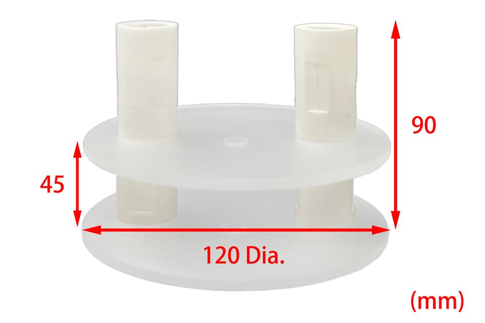 Quartz Thermal Blocks for 5" Quartz Tube Furnace - QTB4735