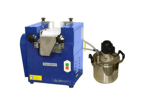 Compact Three Rollers (Zirconia) Mill for High Viscosity Slurry, Paste - MSK-SFM-65