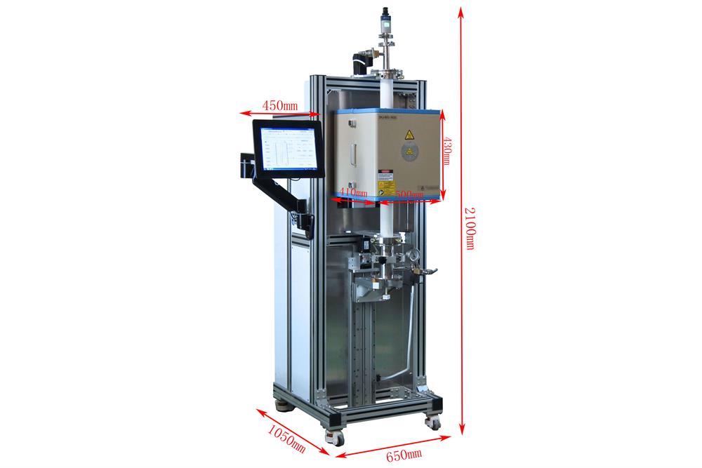 1700°C Max. Small Bridgman Crystal Growth Furnace with Air-tight 60mm Quartz Tube - SKJ-BG-1600