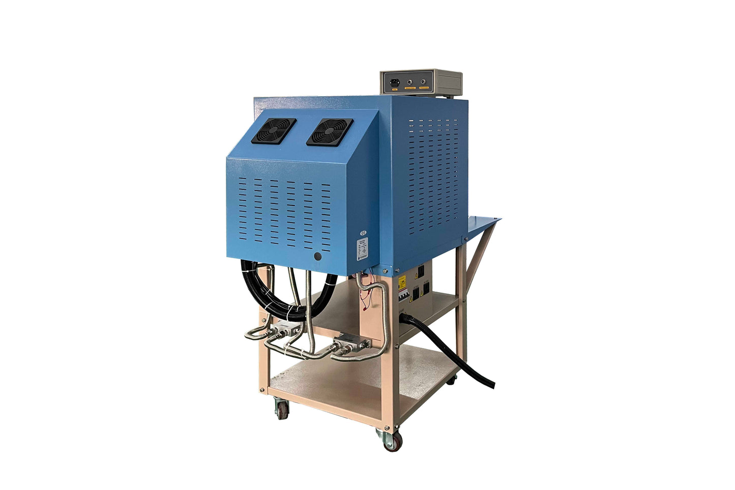 15KW Induction Heating System with 5" Quartz Tube & Temp.-Controller up to 2200°C - SP-50KTC