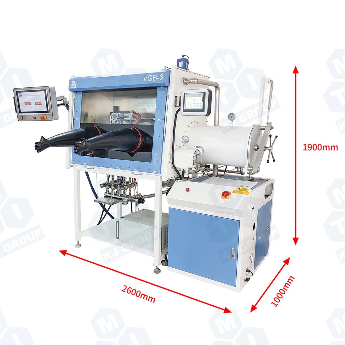 8-Station Automatic Arc Melting System w/ Vacuum Casting - SP-MSM-VC-8