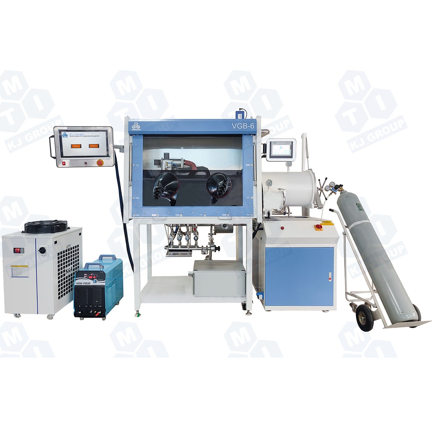 8-Station Automatic Arc Melting System w/ Vacuum Casting - SP-MSM-VC-8