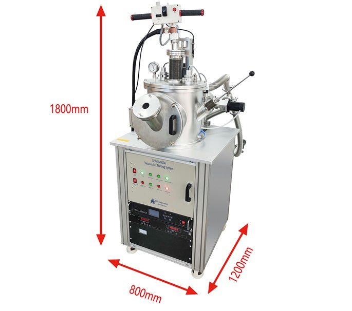 Arc Melting System up to 500g with Casting Function and Vacuum & Water Chiller - SP-MSM-800A