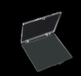 One 120 mm x 120 mm (4.72"x4.72") Gel Sticky Carrier Box - Transparent Cover -(SP1-12012T/BK-LL)