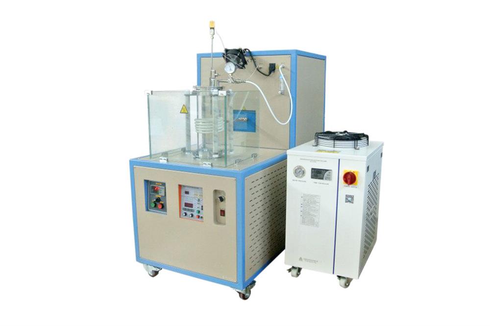 15KW Induction Heating System with 5" Quartz Tube & Temp.-Controller up to 2200°C - SP-50KTC