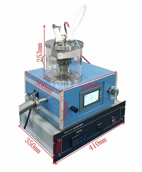 Compact Vacuum Carbon & Metal Evaporating Coater With Touch Screen Control - SPC-1