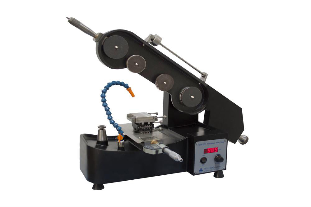 Endless Diamond Wire Saw with Digital Micrometer and Two Angle Adjustable Sample Stage - STX-201