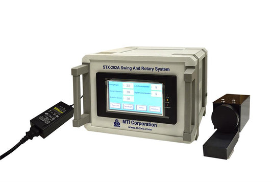 Swing / Rotary Sample Fixture and Rotation Control System for STX-202 Precision Diamond Wire Saw - STX-202P-SR