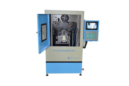 Automatic Precision Diamond Wire Saw with Digital Control and Protective Chamber - STX-203