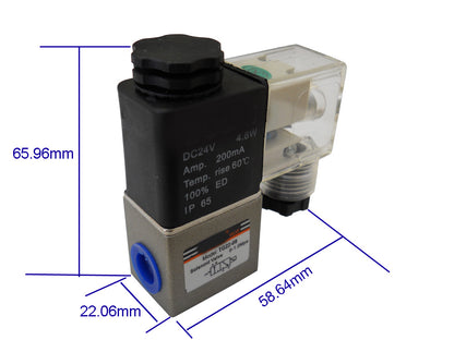 Solenoid Valve for Automatic Gas Control System, 24VDC, EQ-SN-Valve