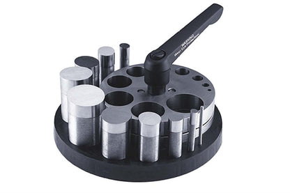 Manual Disc & Ring Cutter Set for Metallic up to 1.29mm Thick (10 pcs die) - MSK-T-09-LD