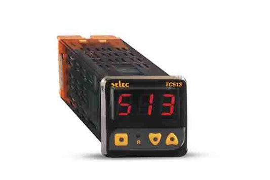 UL Approved Selec TC513AX-CU Digital Economic Temperature Controller, 48mm x 48mm Size, Single Display, 85 to 270V AC/DC