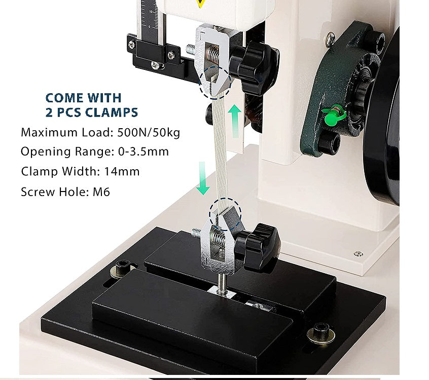 500N Max. Compact Digital Tensile Tester with Laptop and Software - TST-500N