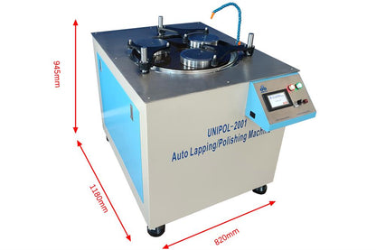 20" Precision Grinding and Polishing machine with Three Work Stations Up to 8" - UNIPOL- 2001