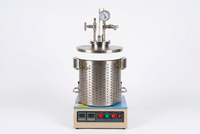 Three-electrode Molten Salt Reactor with a 4" Quartz Vessel - VBF-1200S-MS