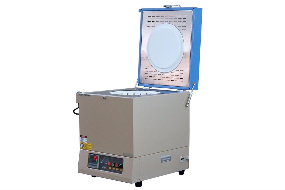 1200 Vertical Crucible Furnace with 22L Heating Chamber ( 12.5"IDx11"H, 22 L) - VBF-1200X-300