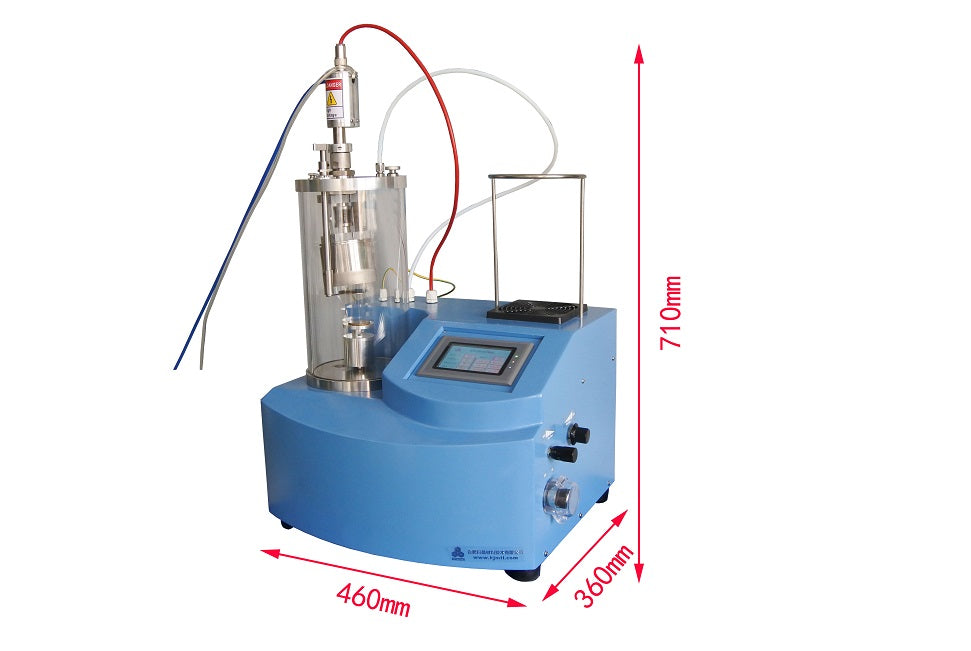 High Power DC Magnetron Sputtering Coater w Rotary Stage & Water Chiller - VTC-16-SM