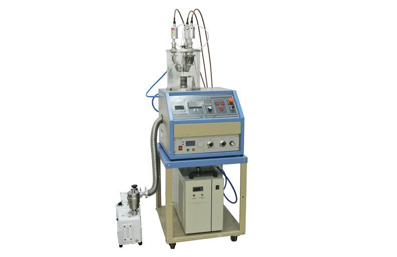 3 Heads 1" RF Plasma Magnetron Sputtering Coater, with DC Magnetron Sputtering Option - VTC-3RF