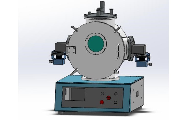 1400ºC Max Vacuum and Atmosphere Controlled Microwave Crucible Furnace - KSL-VMW-1400