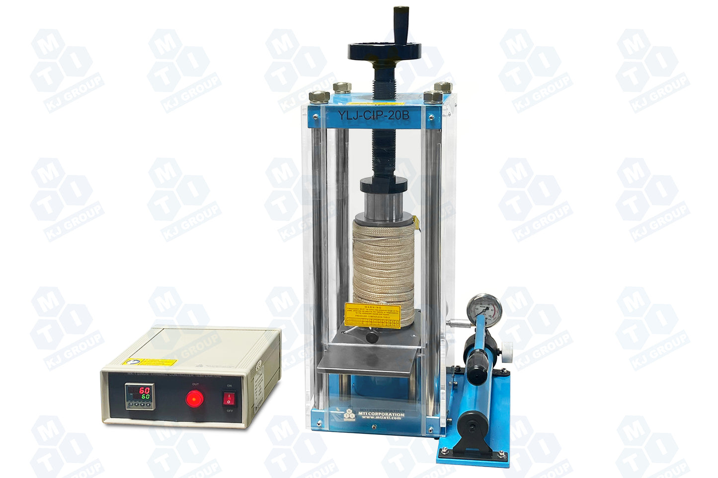 300 MPa CIP or WIP Press with Electrode Feedthroughs and 30 mm ID Vessel - YLJ-CWIP-300