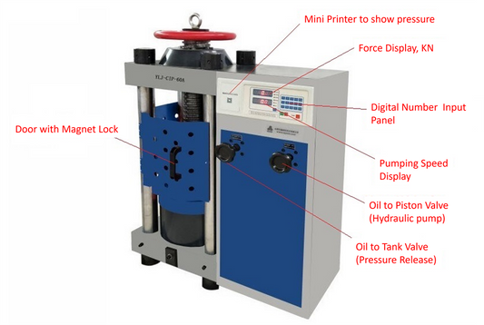 200T Electric Hydraulic Press with Digital Display - YLJ-200E