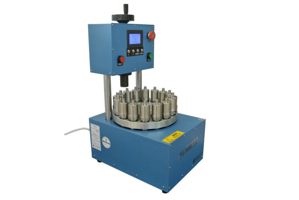 8T Rotary Electric Press wi/ 16-position for High Throughput Pellet Preparation - YLJ-10RM-S16