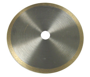 4" Dia x 0.017"(0.45 mm) T x 0.5" Arbor Edge-Sintered Diamond Blade - EQ-DB-153742-LD