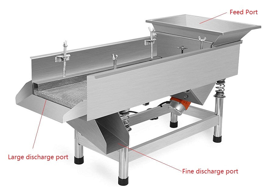 Automatic Vibrating Sifter Screen Shaker for Battery Recycling - VS-160