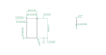 4680 Pre-Clamped Empty Cylinder Cell Case with Anti-Explosive Cap - 10 pcs/package - Lib-4680C