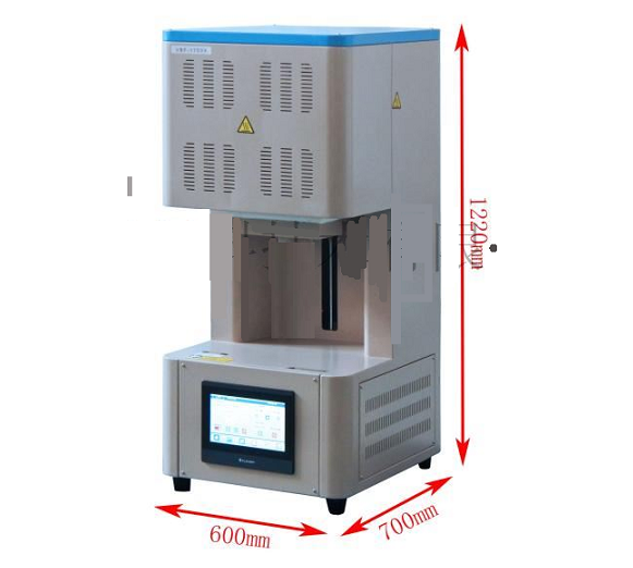 1700 Max Automated Box Furnace / Bottom Loading ( 8 L) - VBF-1700X-L8AX