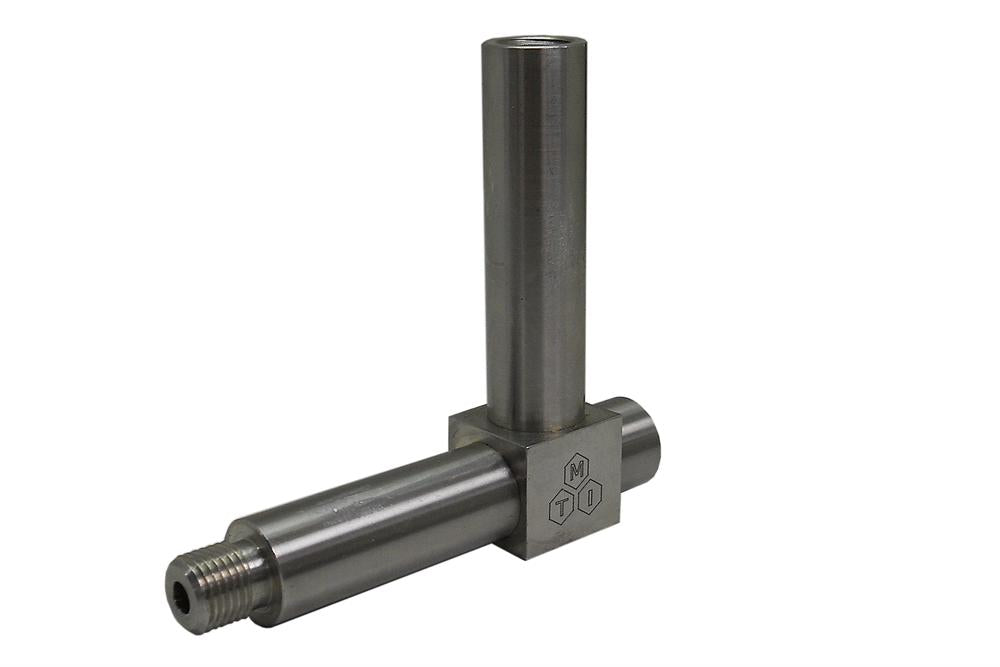 SS T-Piece with 1/4 BSPP & Extended Branches Fitting Connector - EQ-TPE